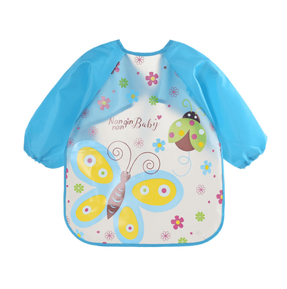 Stain-Free Stylin': EVA Long-Sleeved Baby Bib