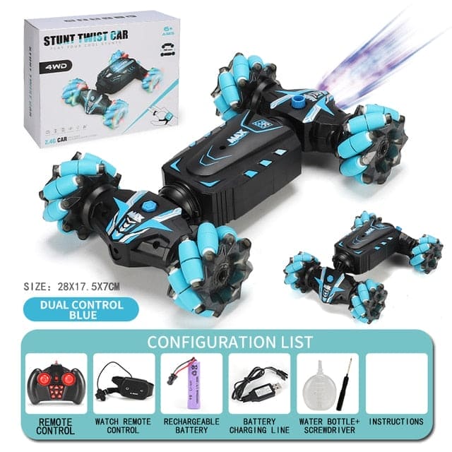 4WD Gesture Sensing RC Car Toy: Experience Ultimate Control and Fun with 2.4G Precision! - The Little Big Store