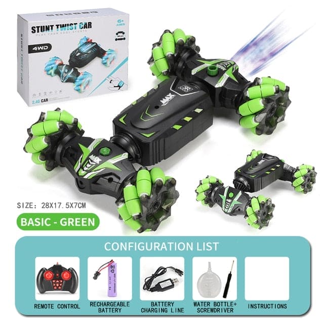 4WD Gesture Sensing RC Car Toy: Experience Ultimate Control and Fun with 2.4G Precision! - The Little Big Store