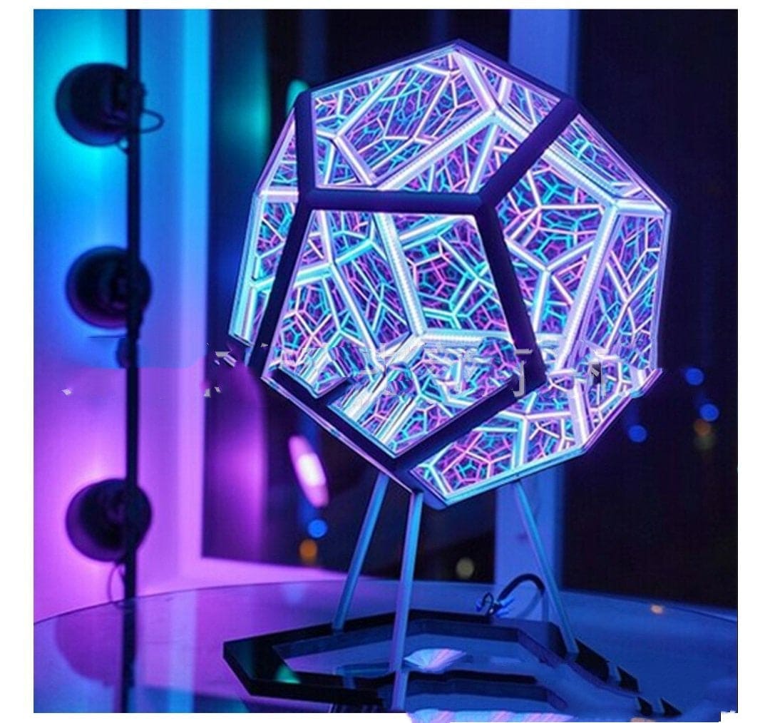 Infinity Glow: Creative Dodecahedron Galaxy Projector Night Light