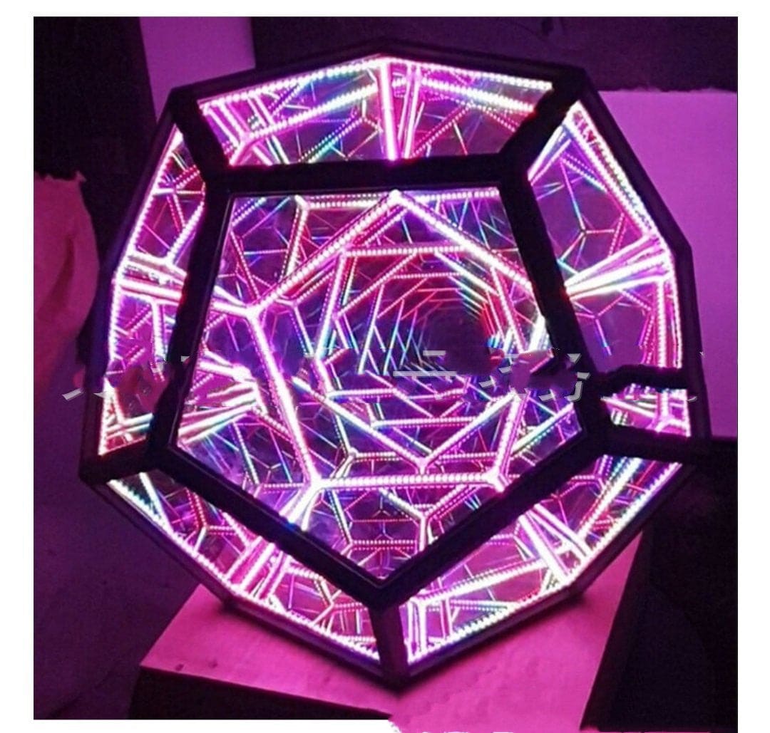 Infinity Glow: Creative Dodecahedron Galaxy Projector Night Light