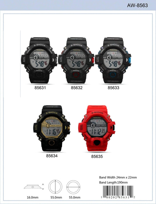 8563 - Digital Watch - The Little Big Store