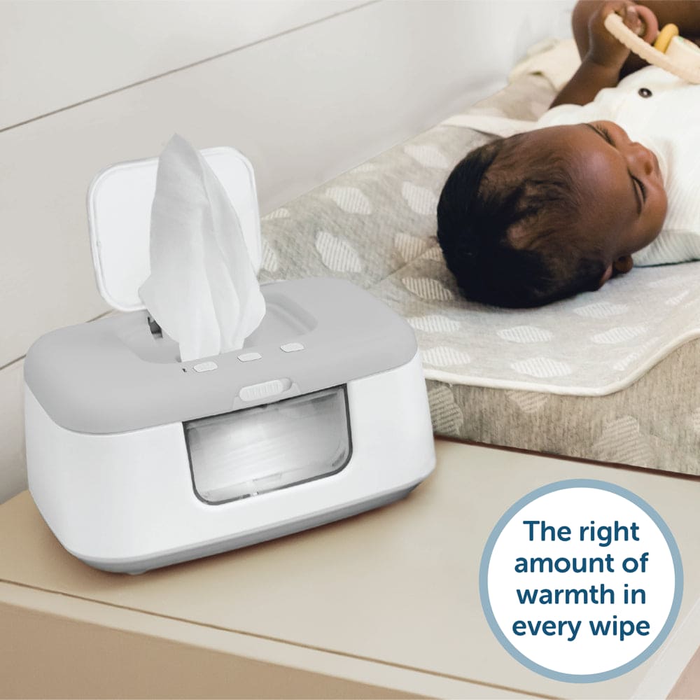 Tinybums Wipe Warmer & Dispenser - Gray