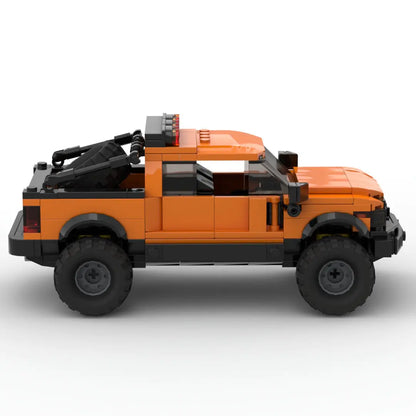 Technical Ford Raptors F-150 Pickup Truck Car Building Blocks