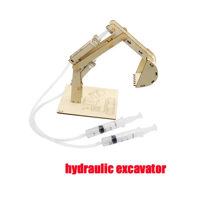 Hydro-Tech Excavator: DIY Student Science & Education Toy