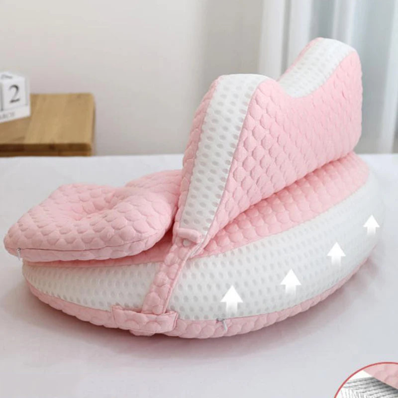 Antibacterial Cotton Baby Feeding Pillow: Newborn Breastfeeding Horizontal Holding Pad