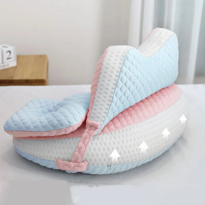 Antibacterial Cotton Baby Feeding Pillow: Newborn Breastfeeding Horizontal Holding Pad