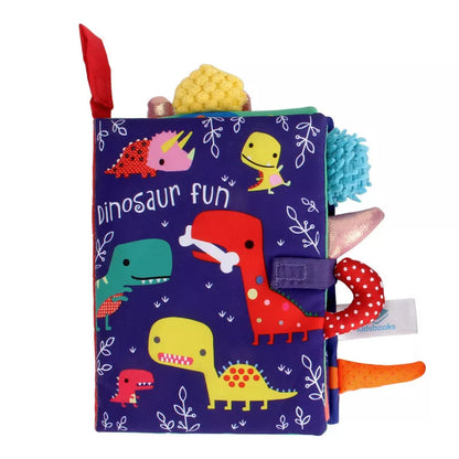 Sensory Safari: Interactive Cloth Book for Babies 0-36M!