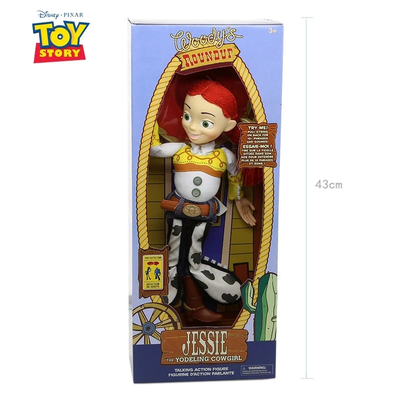Toy Story Treasures: Talking Woody, Buzz, Jessie, and Rex Action Figures