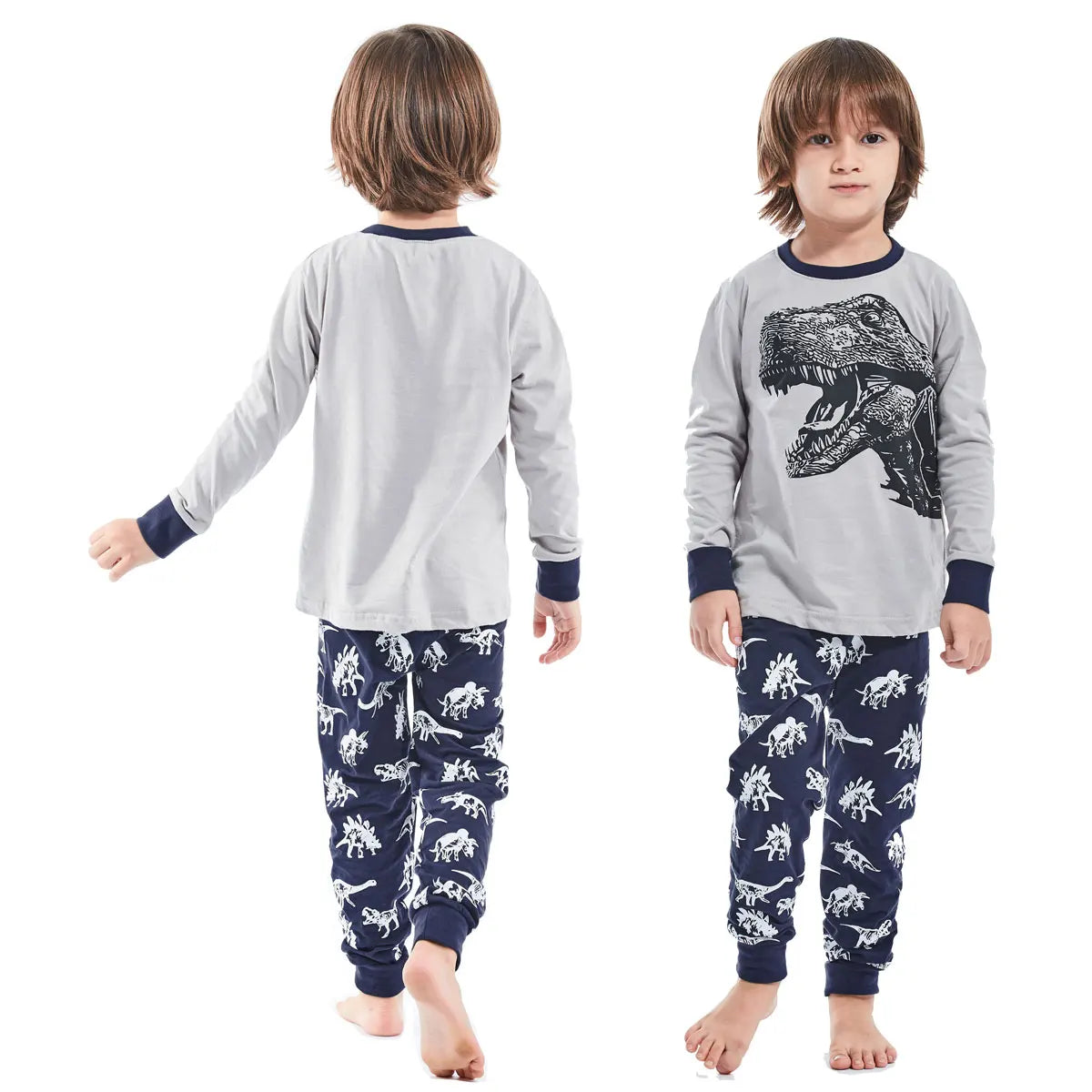 Fun and Festive Kids Pajamas: Toddler Police, Fireman, Skeleton Clothing Set