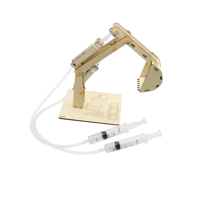 Hydro-Tech Excavator: DIY Student Science & Education Toy