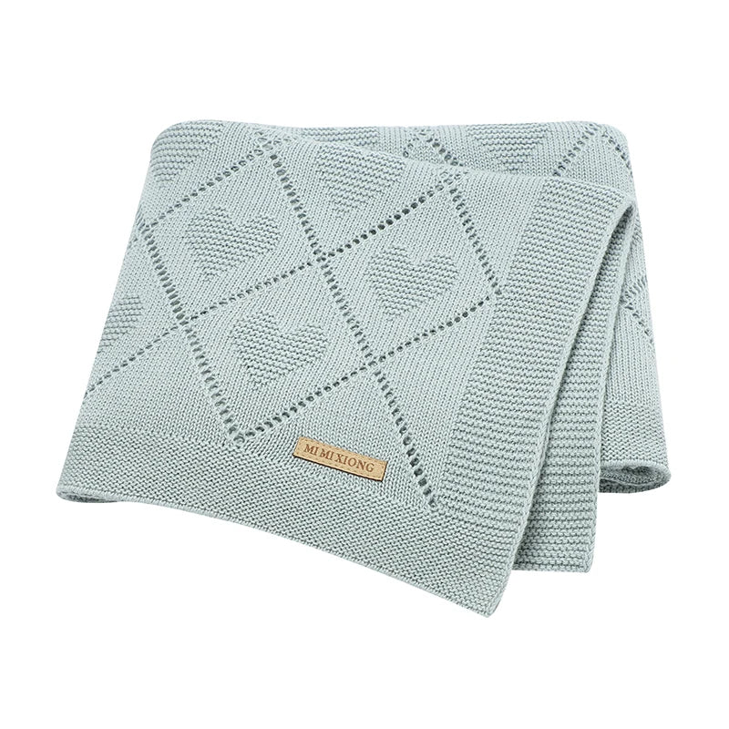 Knitted Breathable Baby Blankets