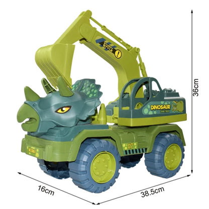 Roar into Learning Fun with Dinosaur Engineering Car Construction Toy!