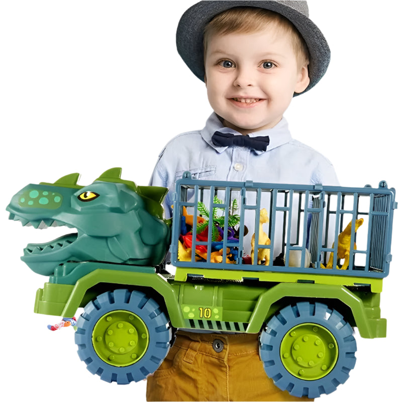 Roar into Learning Fun with Dinosaur Engineering Car Construction Toy!