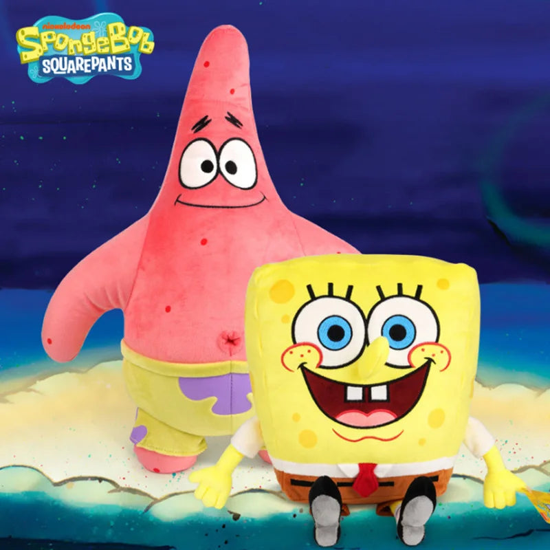 Adorable Cartoon SpongeBob Character Plush Toys: Cuddly Companions for Kids!