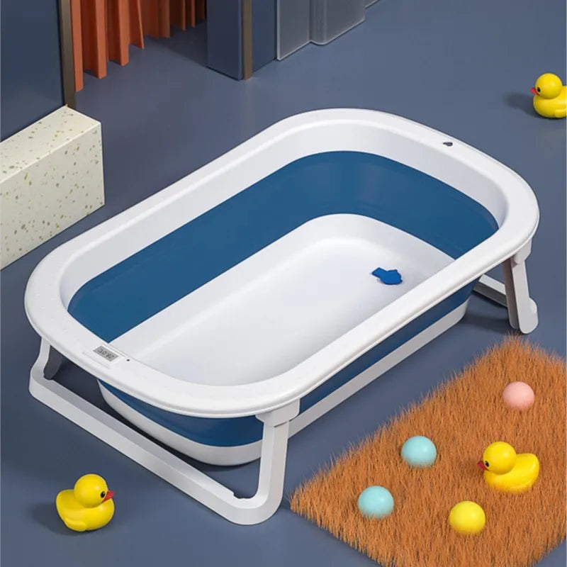 Versatile and Convenient: Children's Folding Bathtub Set! 🛁👶🌟