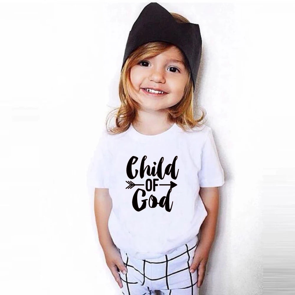 Spread Faith and Joy: Toddler 'Child of God' Shirt