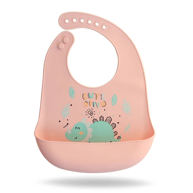 Dino-Delight Waterproof Baby Bibs: Keep Your Little Explorer Clean and Stylish!