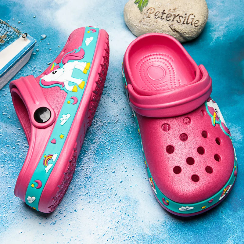 Summer Fun Awaits: Kids Sandals for Sunny Adventures! 🌞🦄🦕