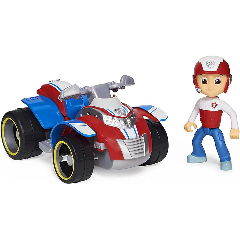 Original Paw Patrol 10-Piece Vehicle Set: Includes Ryder, Tracker, Everest, Chase, Rex, Skye, Rocky, Marshall, Zuma Action Figures