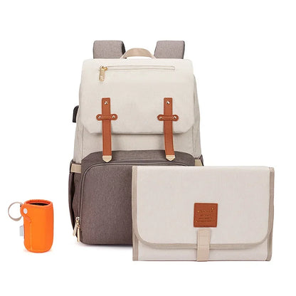 Parenting on the Go: Baby Diaper Bag with USB Port for Modern Moms and Dads!