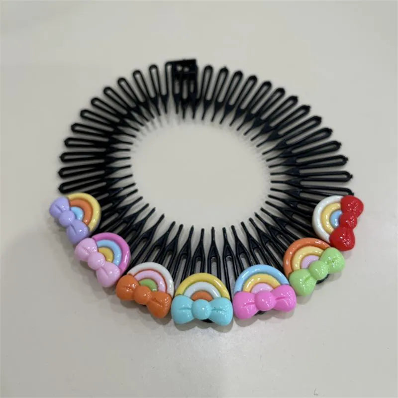 Twinkle and Shine: Colorful Hair Comb for Little Princesses