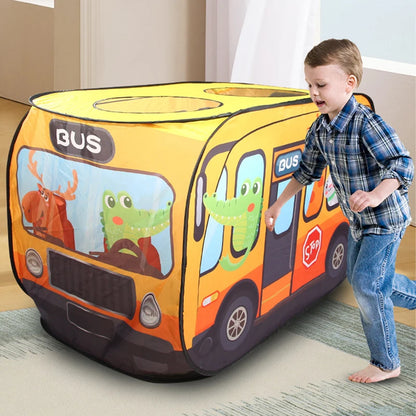 🚗🌟 Drive into Fun with Our Kid Foldable Car-Themed Play Tent!