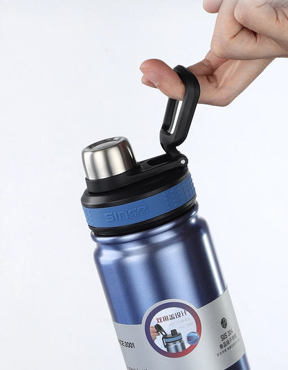 🌡️ Stay Hydrated Anywhere: 304 Stainless Steel Vacuum Thermos Water Bottle 🚰