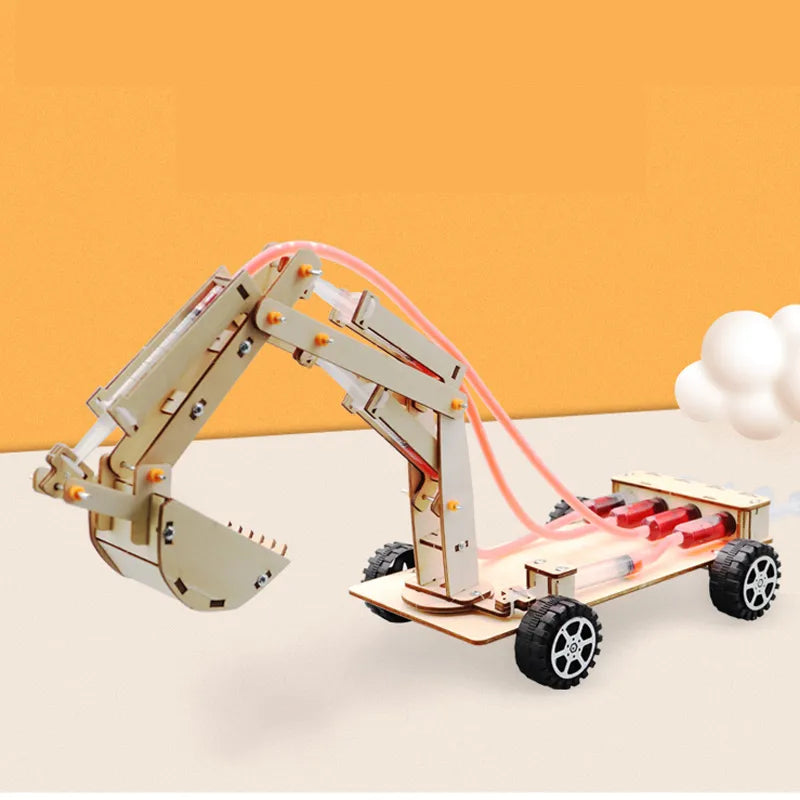 Hydro-Tech Excavator: DIY Student Science & Education Toy