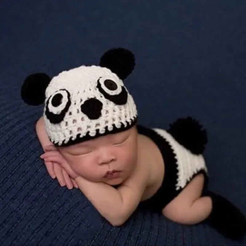 Tiny Treasures: Crochet Knit Costume Set for Unforgettable Newborn Photo Shoots!