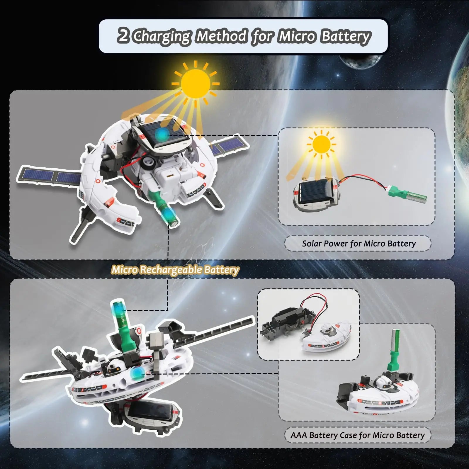 🌞🤖 Explore Solar Power with Our Solar Robot Educational Toy Kit!