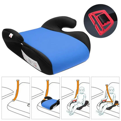 Portable Booster Seat: Waterproof Car Chair for Kids 6-12 Years