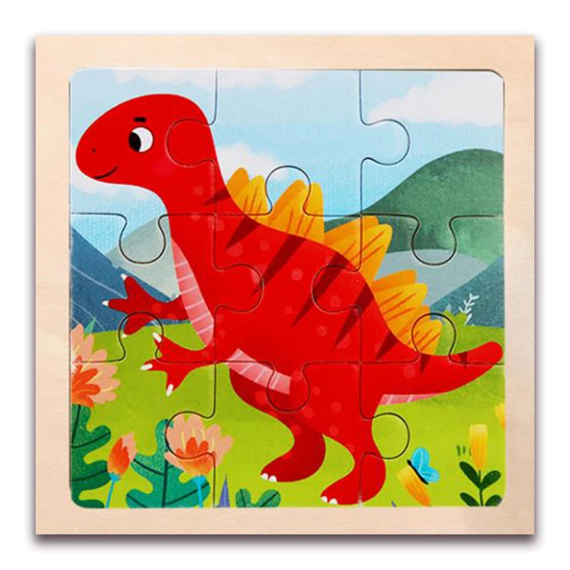 Whimsical Woodworks: Interactive Kids' Wooden Puzzles - Dive into Adventure!