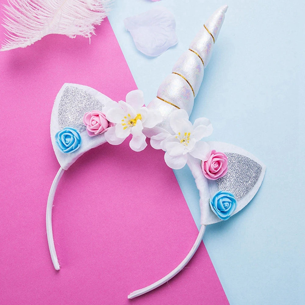 EnchantedUnicorn™ Flower Cat Ears Headbands