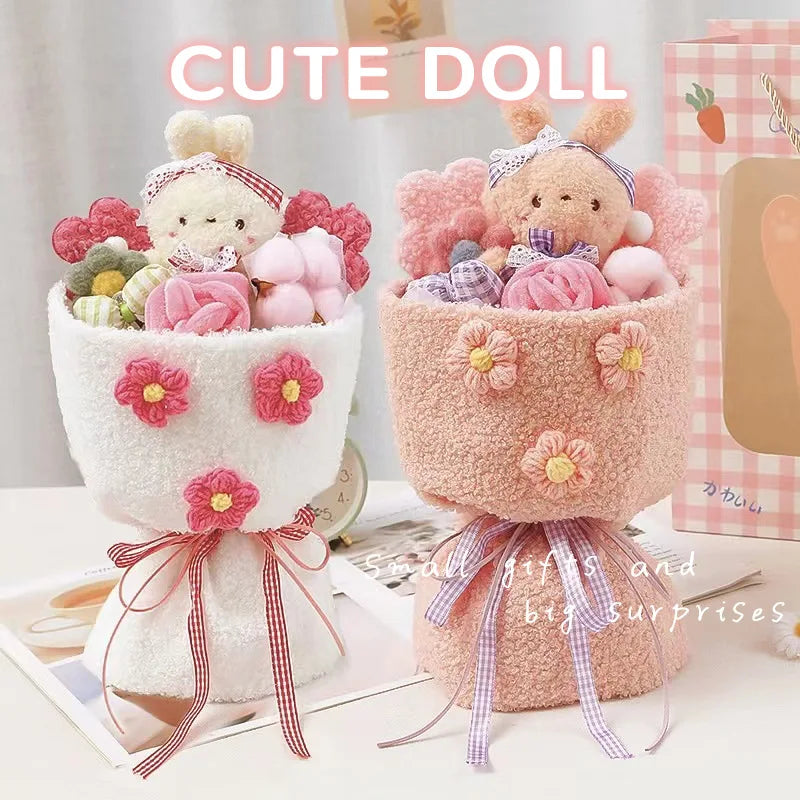 Plush Buddies Bouquet™: Creative & Cute Anime Flower Gifts for Children 🌸🎎