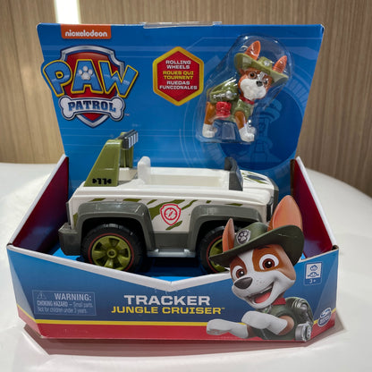 Original Paw Patrol 10-Piece Vehicle Set: Includes Ryder, Tracker, Everest, Chase, Rex, Skye, Rocky, Marshall, Zuma Action Figures