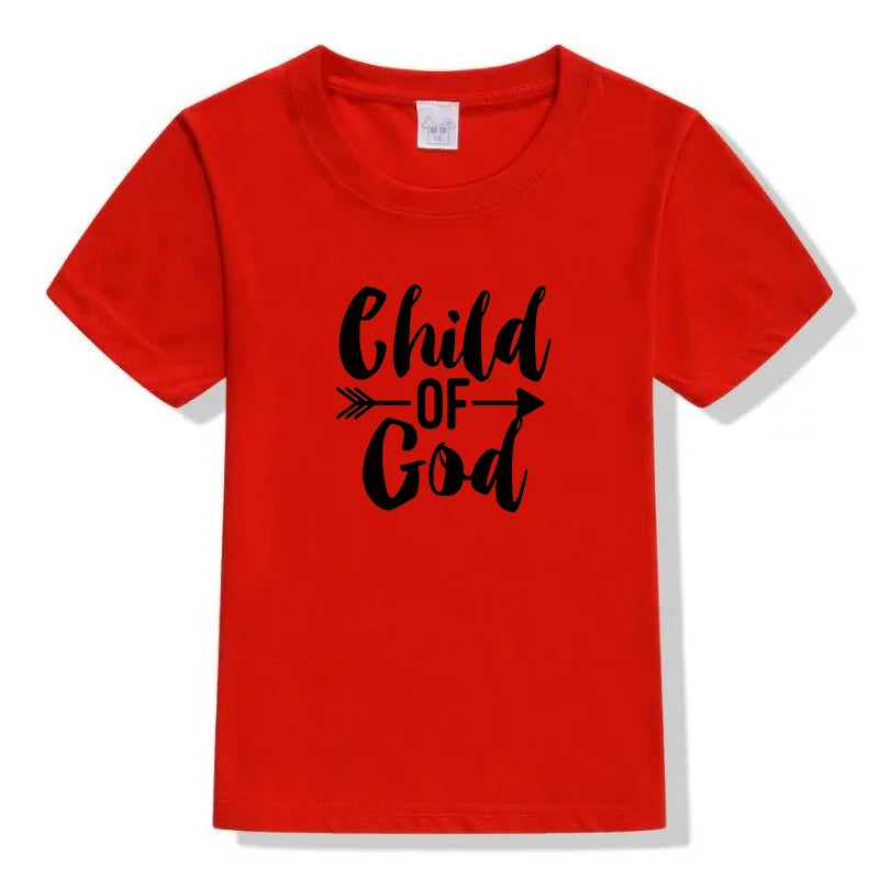 Spread Faith and Joy: Toddler 'Child of God' Shirt