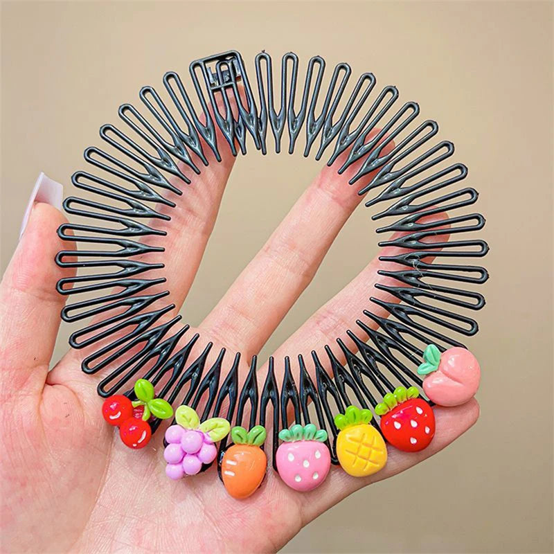 Twinkle and Shine: Colorful Hair Comb for Little Princesses