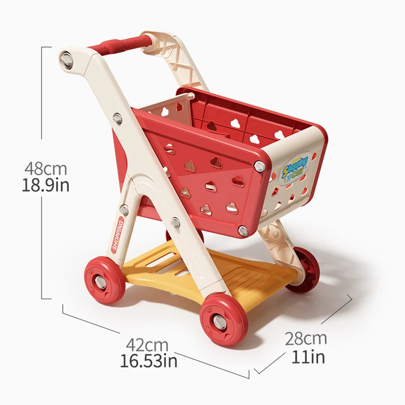 Shopping cart toy baby small trolley