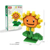 PvZ Battle Bloxx: Sunflower & Zombie Showdown Building Set