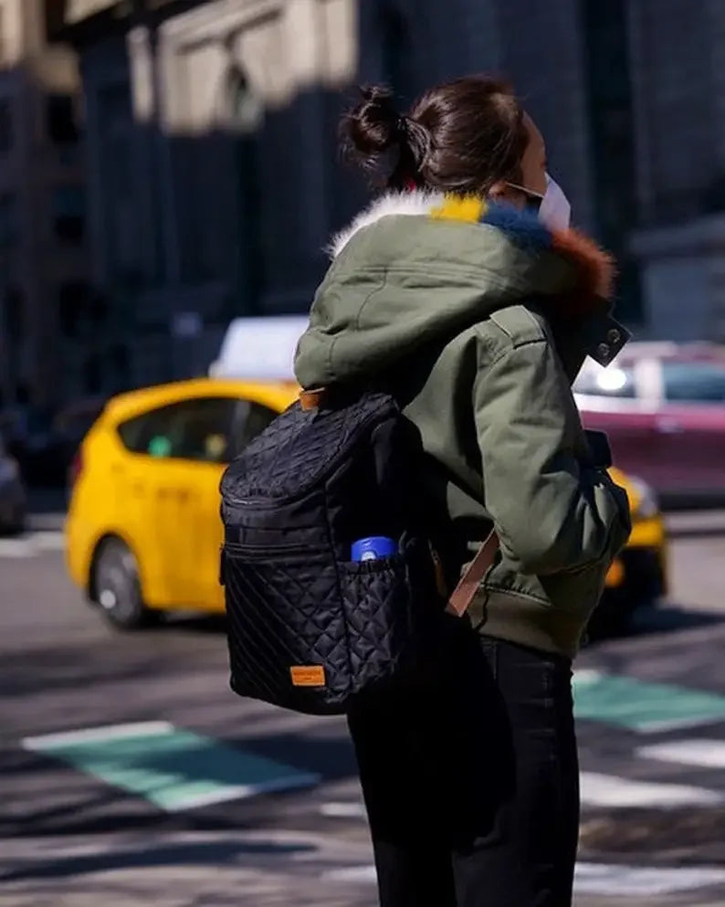 Parenting on the Go: Baby Diaper Bag with USB Port for Modern Moms and Dads!