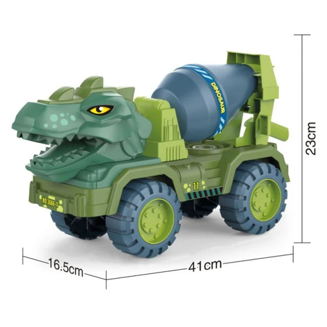 Roar into Learning Fun with Dinosaur Engineering Car Construction Toy!