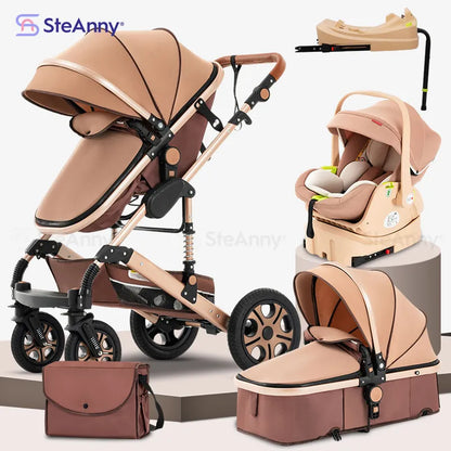 BabyVoyage: 3-in-1 Travel Stroller Set