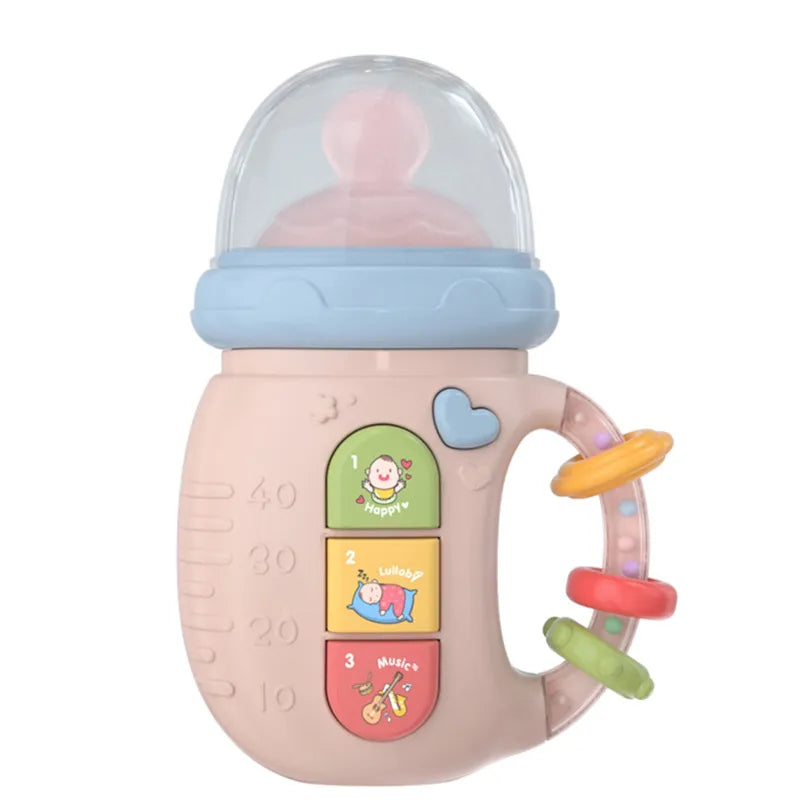 Melody Muncher: Baby Musical Feeding Bottle Pacifier - Soothing Sounds for Little Ones!