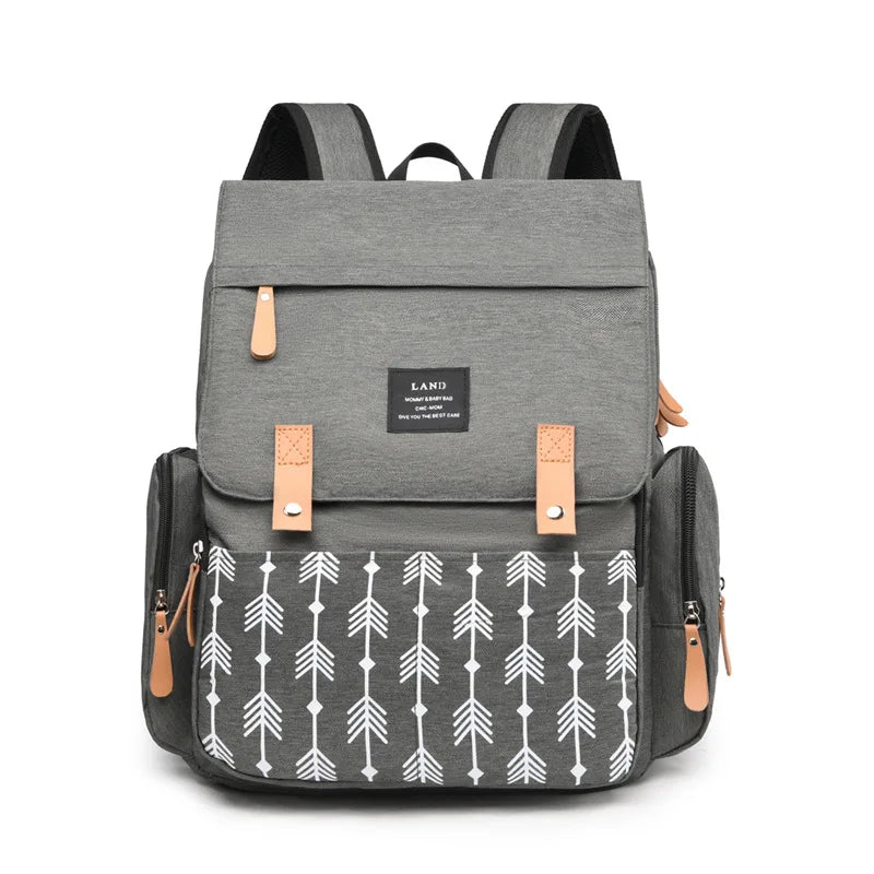 Parenting on the Go: Baby Diaper Bag with USB Port for Modern Moms and Dads!