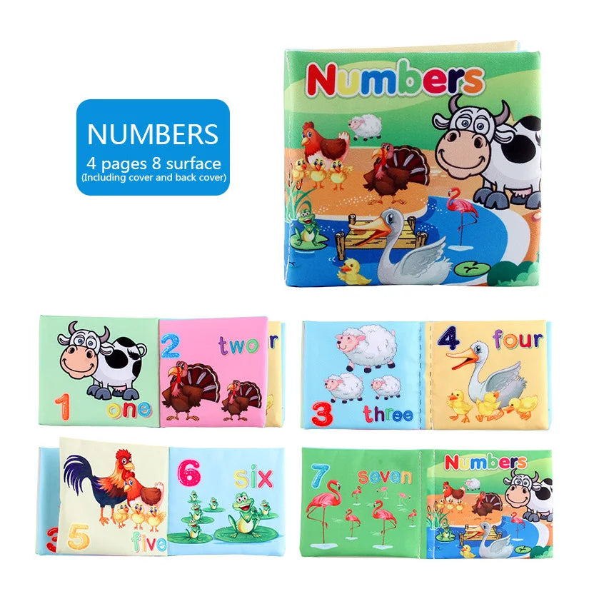 Enlighten & Engage: Baby Cloth Books - Interactive Early Learning Toys for Toddlers (12-72 Months)