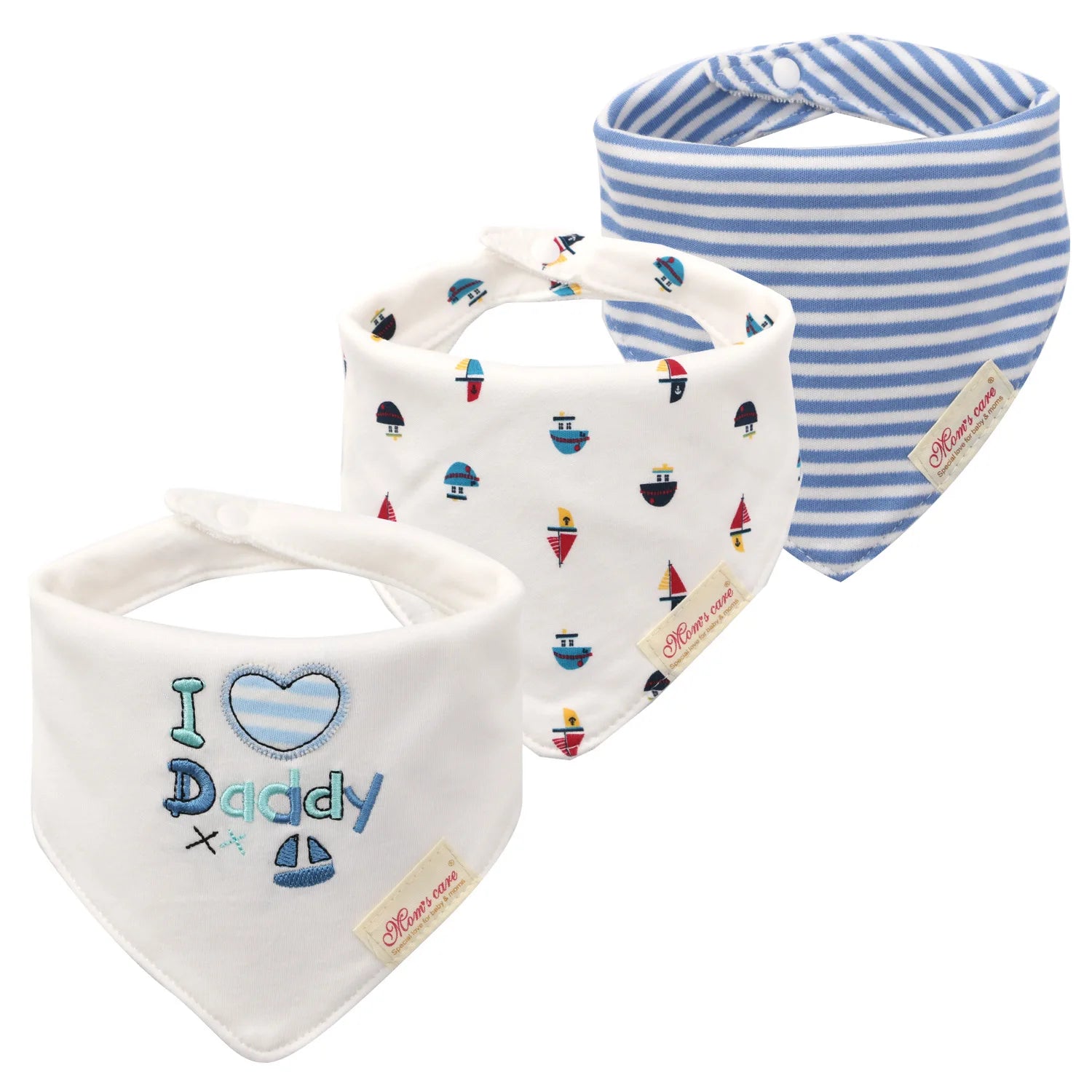 Triple Treat: Baby Bibs, Burp Cloths & Dribble Ons