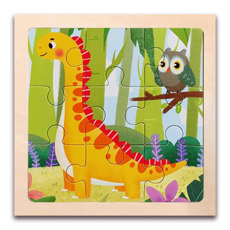 Whimsical Woodworks: Interactive Kids' Wooden Puzzles - Dive into Adventure!