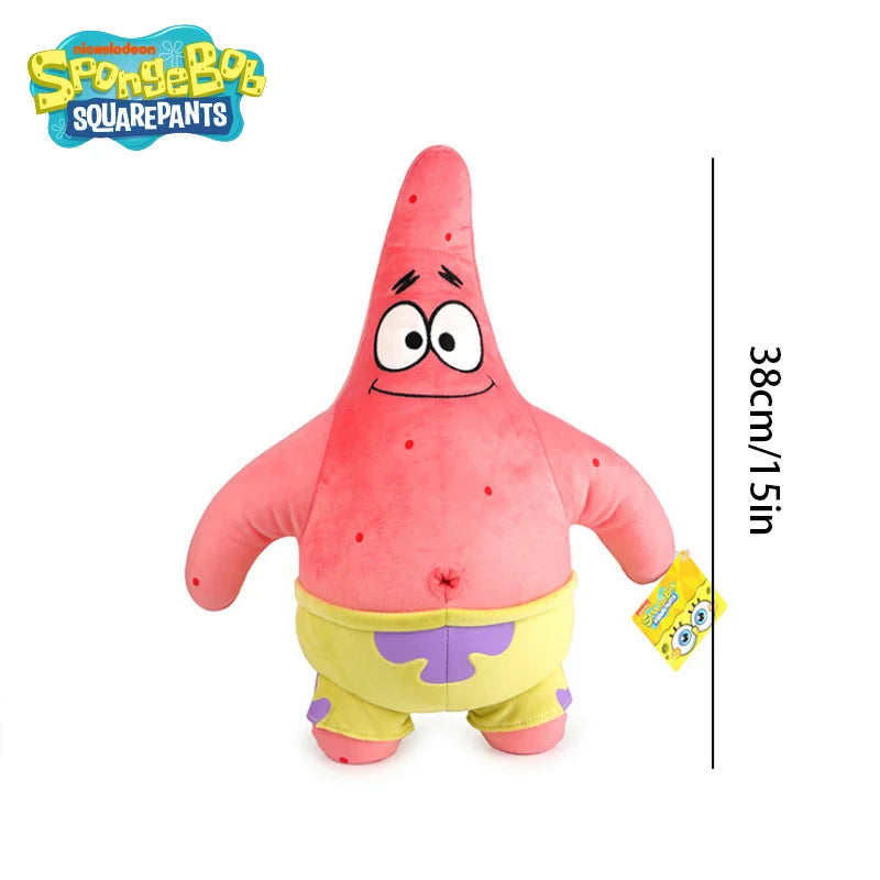 Adorable Cartoon SpongeBob Character Plush Toys: Cuddly Companions for Kids!