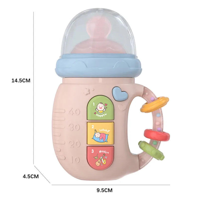 Melody Muncher: Baby Musical Feeding Bottle Pacifier - Soothing Sounds for Little Ones!
